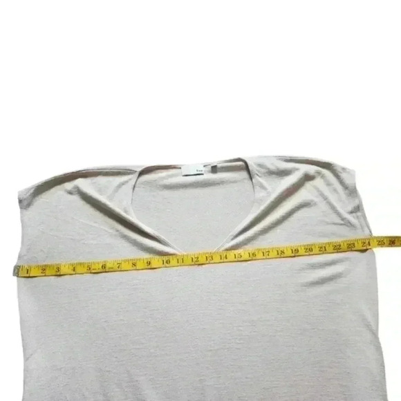 Aritzia Wilfred Free Marcoux Dress Light Taupe Jersey Women's size Extra Small - Picture 12 of 13